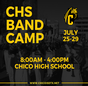 CHS Band Camp